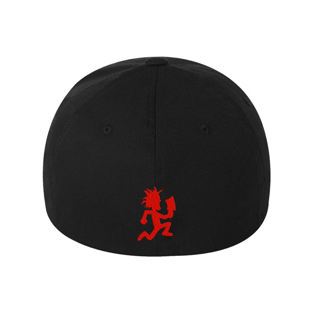 Badge Black - Flexfit Hat – Psychopathic Records Merch