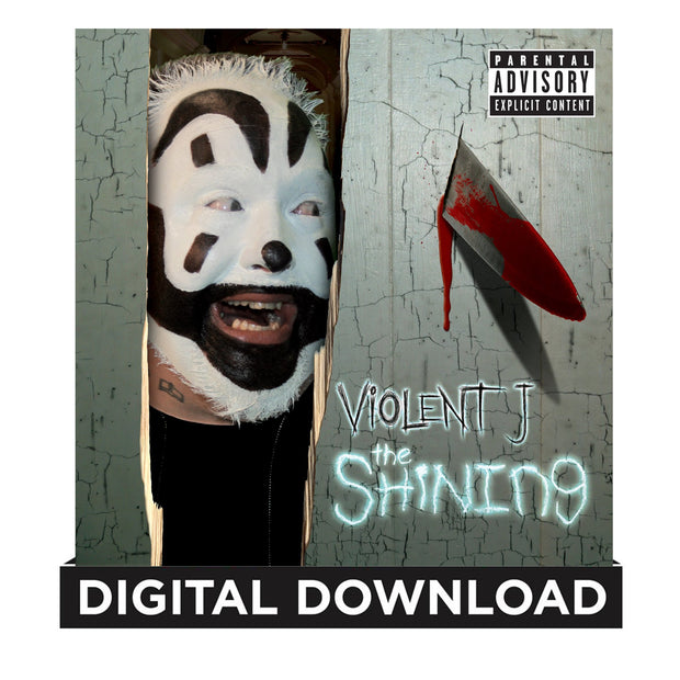 digital down load album cover for violent j's album the shining