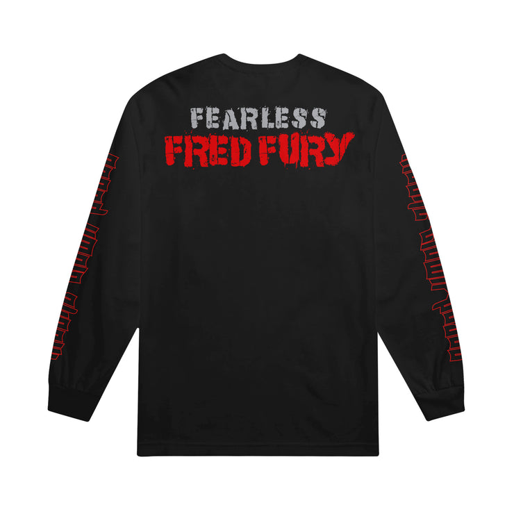 Hypnotic Red Fred Black Long Sleeve