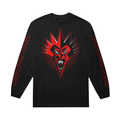 Hypnotic Red Fred Black Long Sleeve